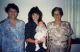 Sister Jill, her daughter, Chrissie and her son Brolin and the proud Grand.Mother.