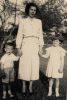 Johnny,me,Mother and sister Jill circaa 1952-1953.